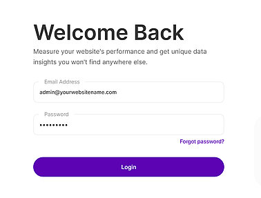 Signing in the account Signing in the account
