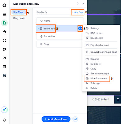 Create a Thank You page Create a Thank You page