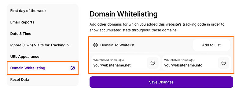 Add a Domain to Whitelist Add a Domain to Whitelist